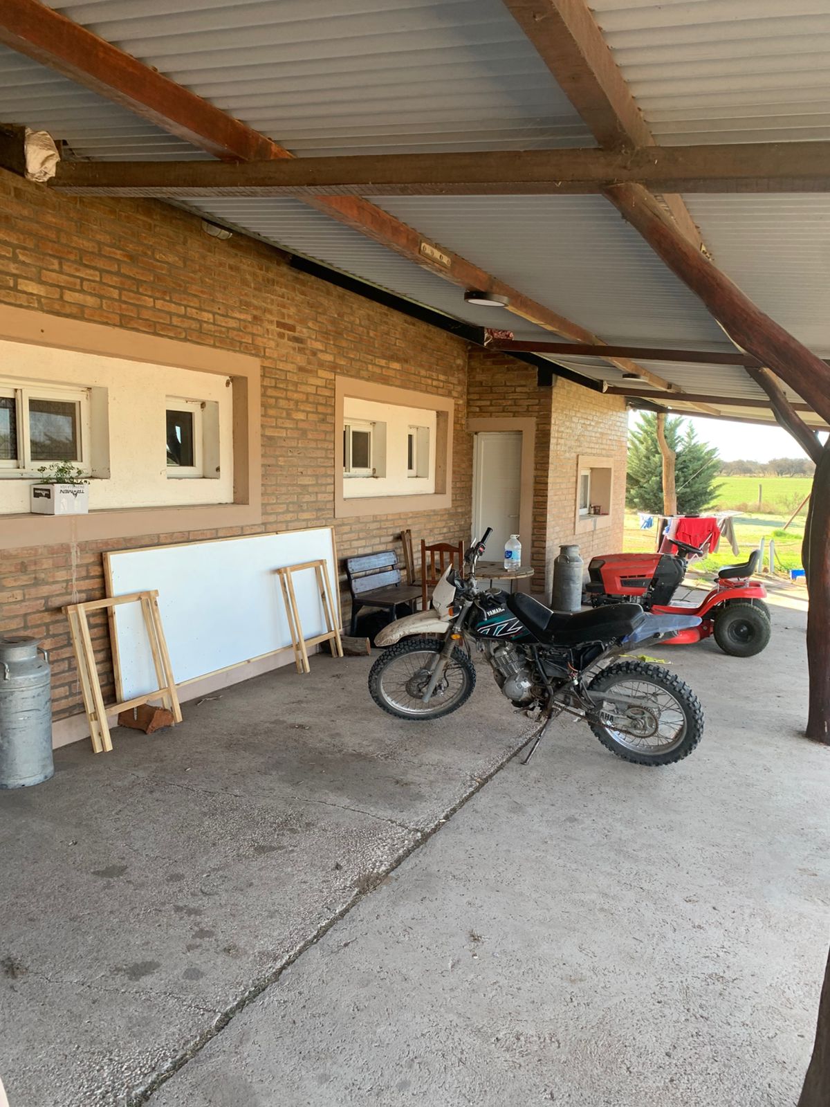 Covered porch